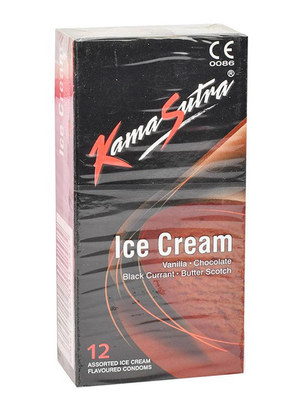 Kamasutra Ice Cream Condoms, 12 Pieces