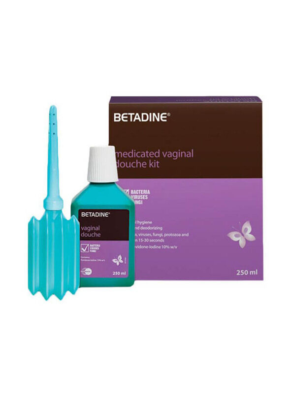 

Betadine Medicated Vaginal Douche Kit, 250ml