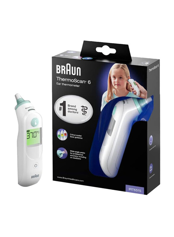 

Braun IRT6515 Thermoscan 6 Infrared Ear Thermometer, White