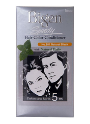 Bigen Speedy Hair Color Conditioner, 80gm, No.881 Natural Black