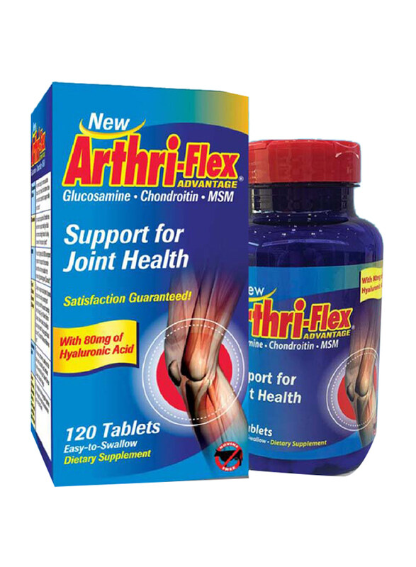 

21St Century Arthri-Flex Advantage with MSM Chondroitin & Glucosamine Dietary Supplement, 120 Tablets