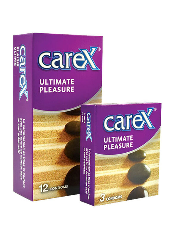 

Carex Ultimate Pleasure Condoms, 12 Piece