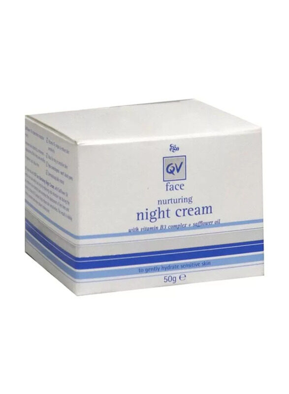 

Ego Qv Face Nurturing Night Face Cream with Vitamin B3 Cpmplex + Safflower Oil, 50gm