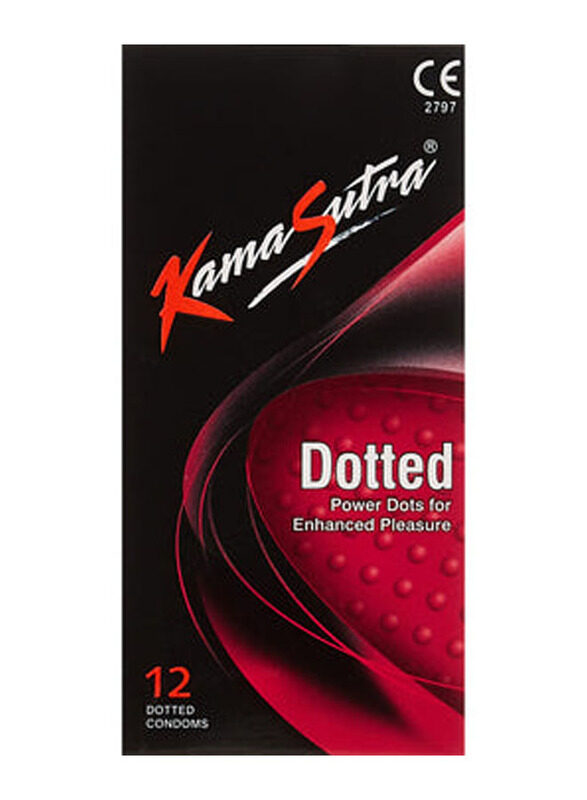 

Kamasutra Dotted Condoms, 12 Piece