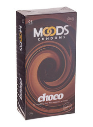 Moods Choco Condoms, 12 Pieces