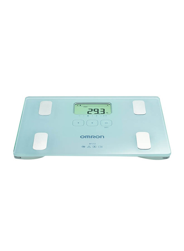 Omron Body Composition Monitor, BF 212, Turquoise