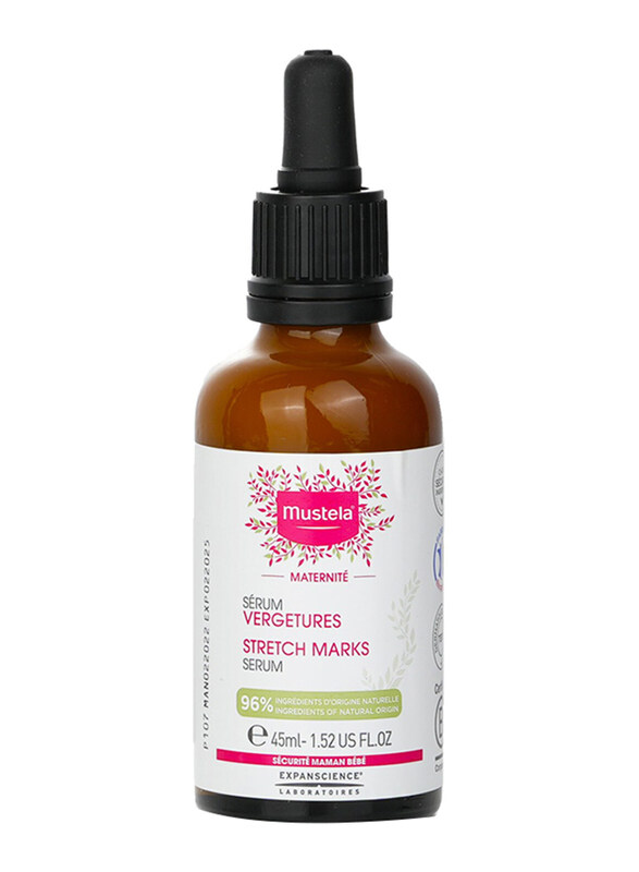 

Mustela Maternity Fragrance-Free Stretch Marks Body Serum for Pregnancy, 45ml
