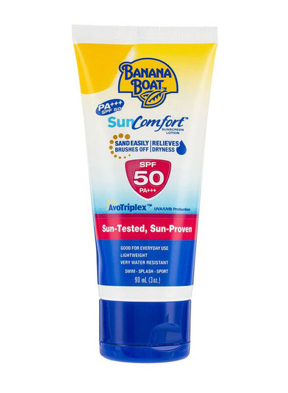 

Banana Boat Sun Comfort SPF50 PA+++ Sun Screen Lotion, 90ml