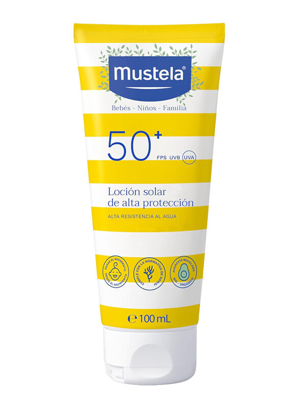 

Mustela 100ml Very High Protection Sun Lotion SPF50+, Yellow