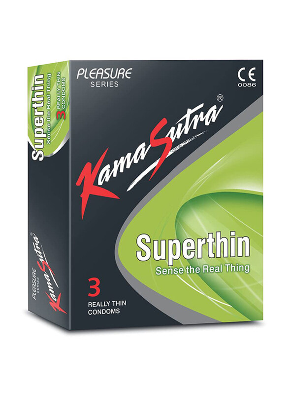 

Kamasutra Superthin Condoms, 3 Piece