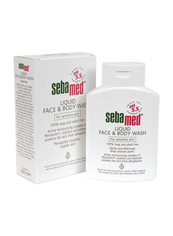 

Sebamed Liquid Face and Body Wash, 200ml