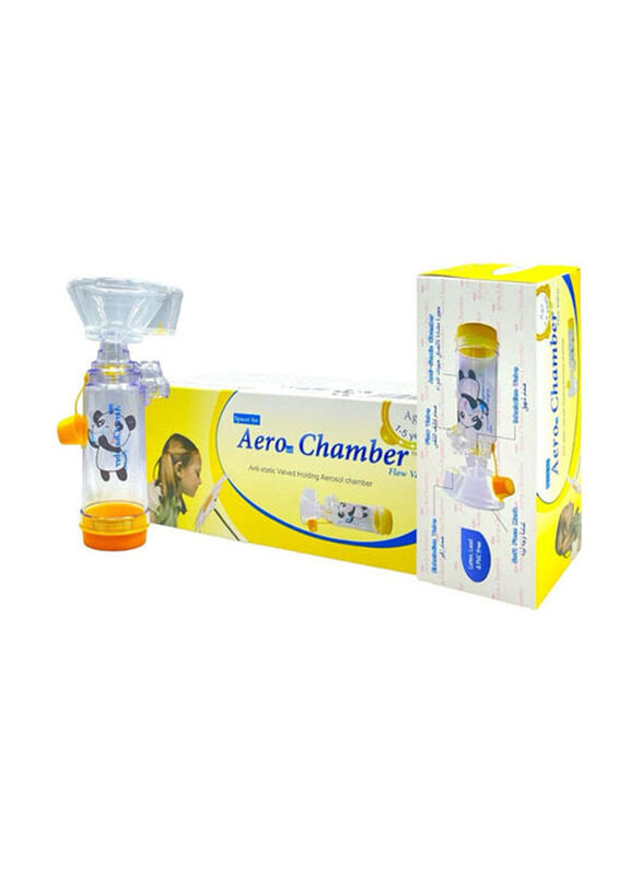 

Aerosol Medium Chamber for Child, 1-5 Years, Multicolour