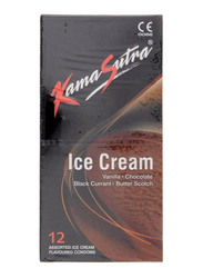 Kamasutra Ice Cream Condoms, 12 Pieces