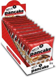 Go Fitness 12 Protein Pancakes - High Protein Snack, Freshly Baked & Extremely Delicious - Protein Bar Alternative with 10 g Protein Per Pancake (Speculoos Biscuit)