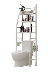 Over Toilet Storage Rack, White