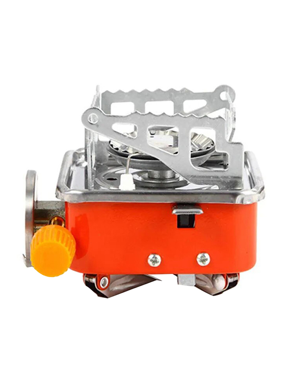 Kovar Outdoor Miniature Gas Burner Picnic Camping Stove, Red