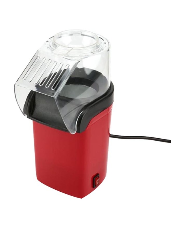 Electric Popcorn Maker, 1200W, ZM1349204, Red/Clear