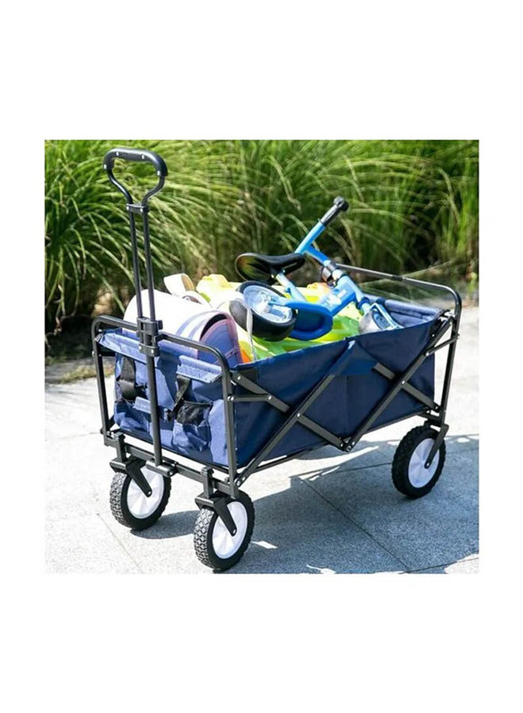 Cool Baby Foldable Heavy Duty Outdoor Trolley, Blue/Black