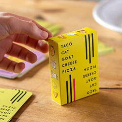 Taco Cat Goat Cheese Pizza Card, Ages 8+, Multicolour