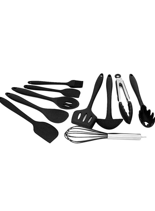 10-Piece Cooking Tool, Black