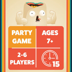 Exploding Kittens Throw Burrito, Ages 3+, Multicolour