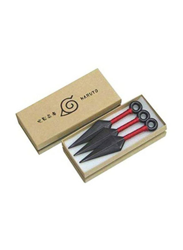 QiaoKai Naruto Ninja Small Kunai Set, 3 Piece, Ages 8+