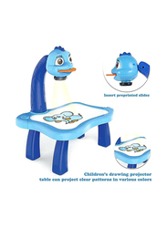 Children Educational Projector Fun Drawing Desk, Ages 3+, Blue