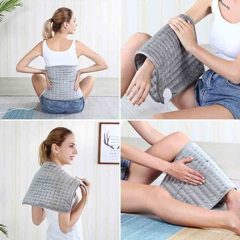 RUQIWEMI Electric Physiotherapy Heating Pad, Grey