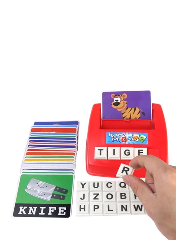 Word Cards Matching Letter Game Toy Set, 30 Piece, Ages 2+