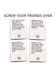 These Cards Will Get You Drunk Card Game, Ages 18+, Orange