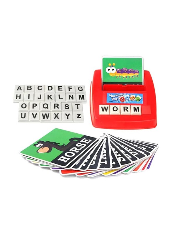 Word Cards Matching Letter Game Toy Set, 30 Piece, Ages 2+