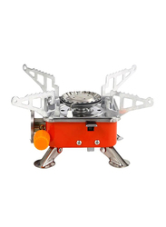Kovar Outdoor Miniature Gas Burner Picnic Camping Stove, Red