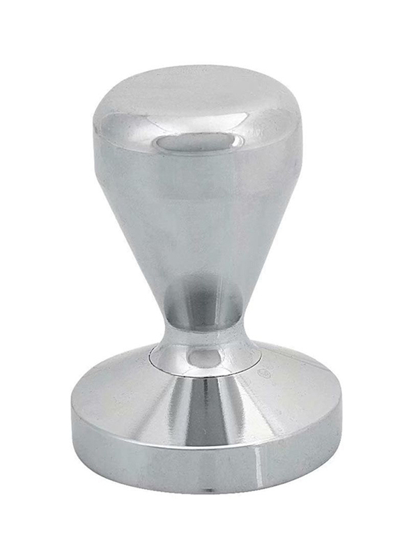 Coffee Bean Powder Tamper with Hammer Pressure Bar, Silver