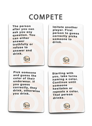 These Cards Will Get You Drunk Card Game, Ages 18+, Orange