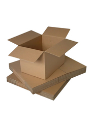 Cardboard Box Set, 10 Pieces, Brown
