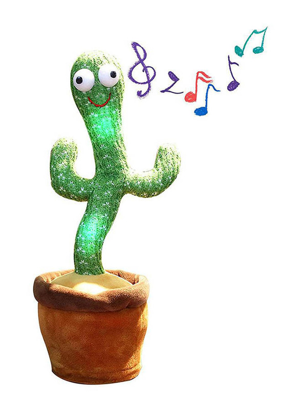 Dance Singing Twist Cactus Plush, Ages 4+