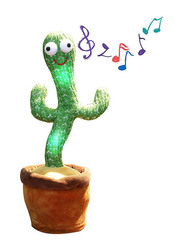 Dance Singing Twist Cactus Plush, Ages 4+