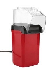 Electric Popcorn Maker, 1200W, ZM1349204, Red/Clear