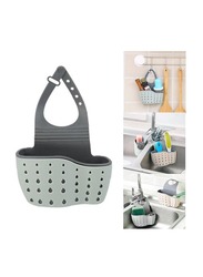 Kitchen Hanging Drain Basket, Grey