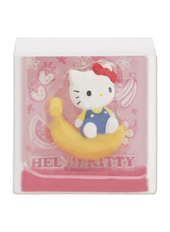 Hello Kitty 3D Banana Kit Fridge Magnet, Yellow, Model No. 236799