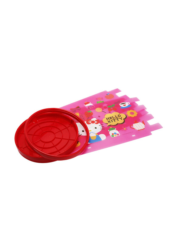Hello Kitty Folding Waste Basket, Medium, Pink, Model No. 8536312