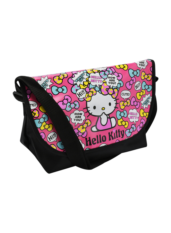 Hello Kitty Zip Closure Accessories Travel Bag for Girls, Pink, Model No. 367516