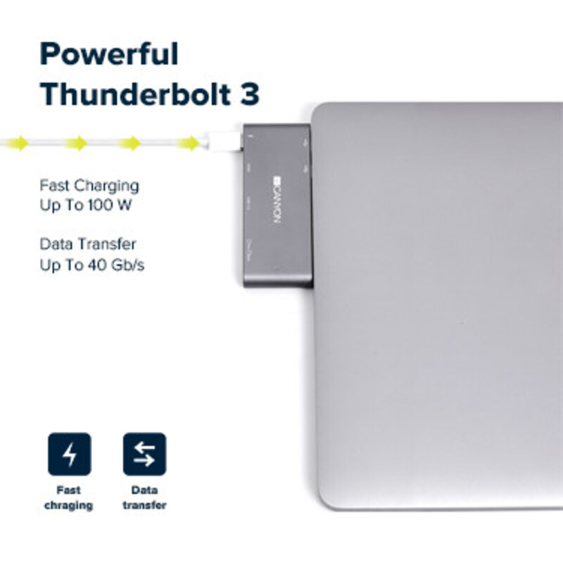 Canyon Thunderbolt 3 docking station 5-in-1 DS-5 for Apple