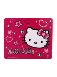 Hello Kitty Star KT Mouse Pad, Pink, Large, Model No. 894958