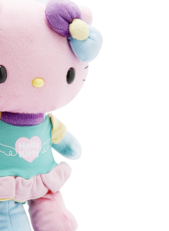 Hello Kitty Huggable Stuffed Plush Soft Toy, Pink, Ages 3+, Model No. 733695