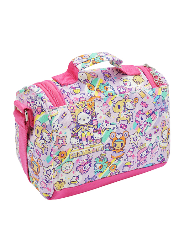 Hello Kitty Tokidoki Insulated Lunch Bag with PVC Free Lining for Girls, Pink, Model No. 12114
