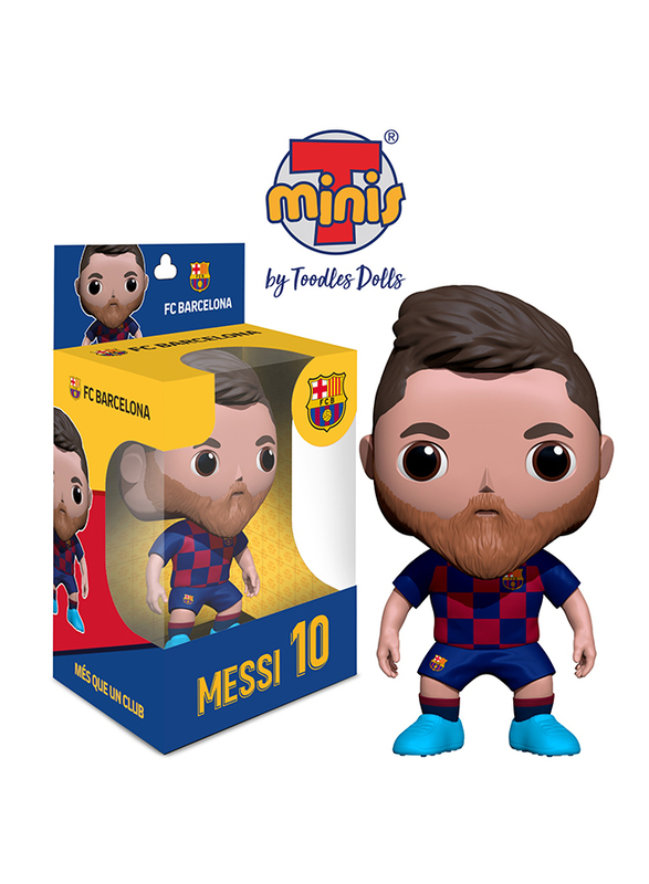 Imex Tminis FCB Lionel Messi Bobblehead Toy, Multicolour