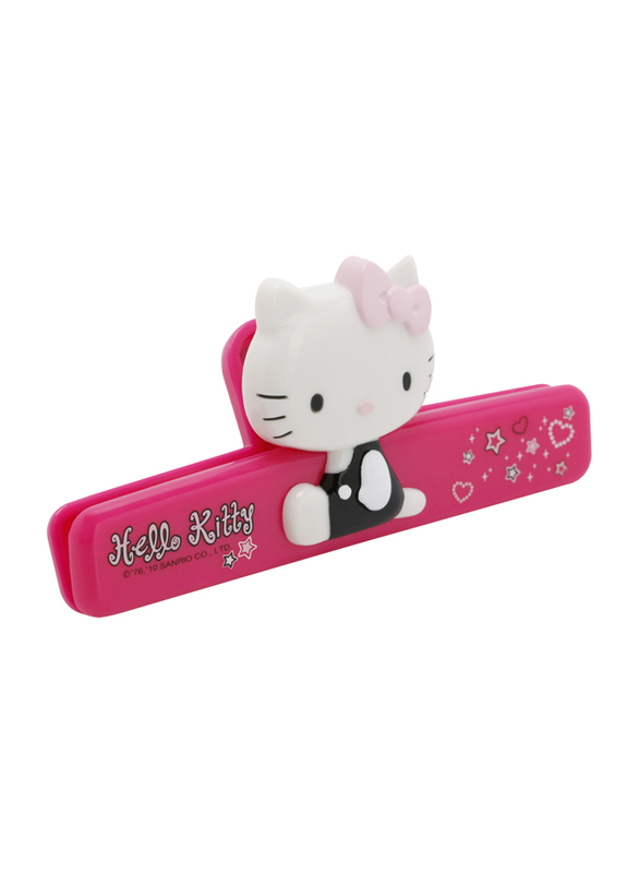 Hello Kitty Animant Sitting Magnet Clip, Pink/White, Medium, Model No. 894443