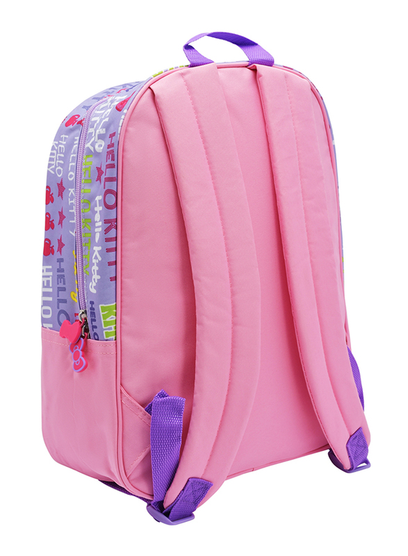 Hello Kitty Printed Backpack School Bag for Girls, Multicolour, Model No. 10336