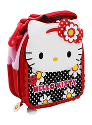 Hello Kitty Insulated Zip Closure Lunch Bag for Girls, Red, Model No. 978892
